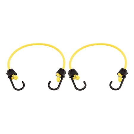 Keeper BUNGEE 24"" YELLOW 2PK A06022Z